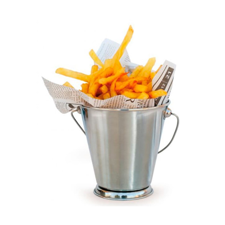 Serving Bucket Steel Ø9x9cm (1 Unit) 