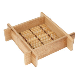 Bamboo Tray 12x12x3cm 