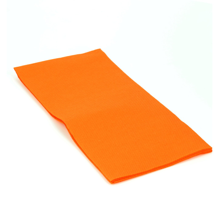 Paper Napkin Double Point Orange 1/8 40x40cm (1.200 Units)
