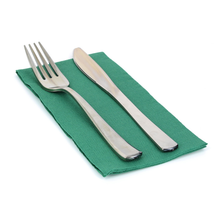 Paper Napkin Double Point Green 1/8 40x40cm 