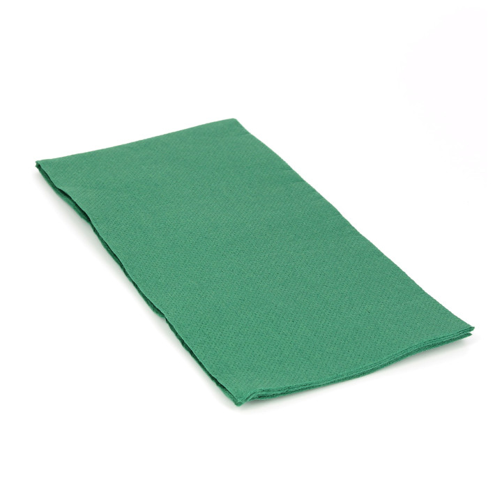 Paper Napkin Double Point Green 1/8 40x40cm (1.200 Units)
