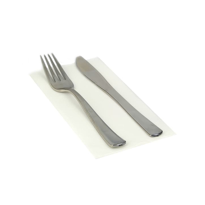 Paper Napkin Double Point White 1/8 40x40cm 