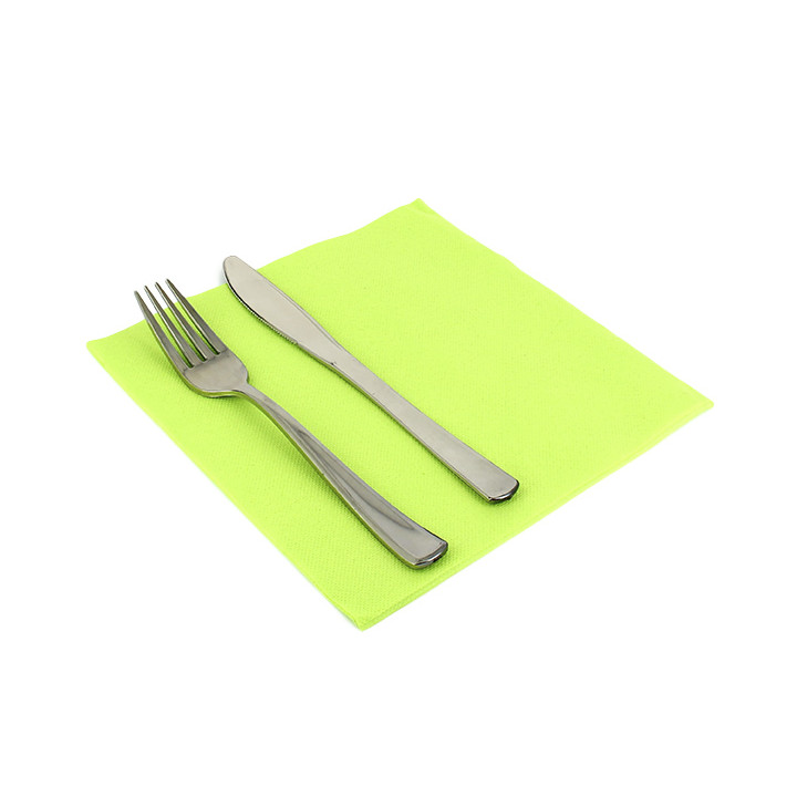 Paper Napkin Double Point Pistachio 40x40cm 