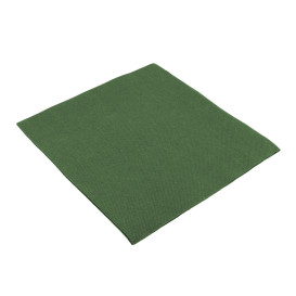 Paper Napkin Double Point Green 40x40cm (50 Units) 