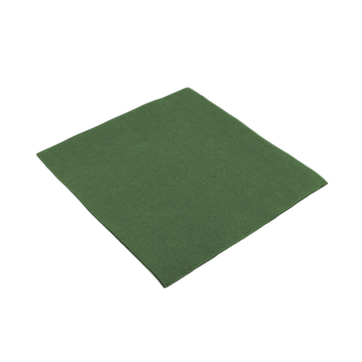 Paper Napkin Double Point Green 40x40cm (1.200 Units)