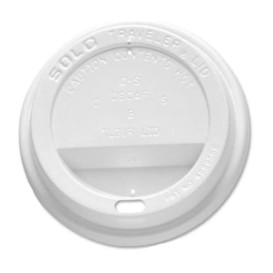 Lid for Cup Hole 6 and 8 Oz White Ø7,9cm (100 Units)  
