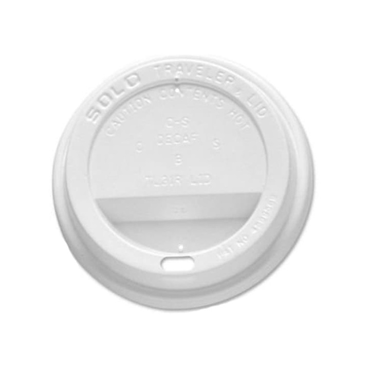 Lid for Cup Hole 6 and 8 Oz White Ø7,9cm (100 Units)  