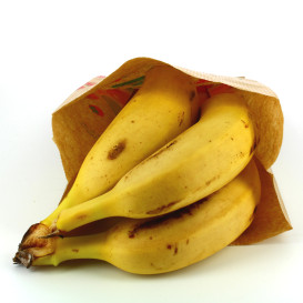 Paper Food Bag Fruit Design 14+7x28cm (1000 Units)