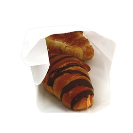 Paper Food Bag White 12+6x20cm (250 Units)  
