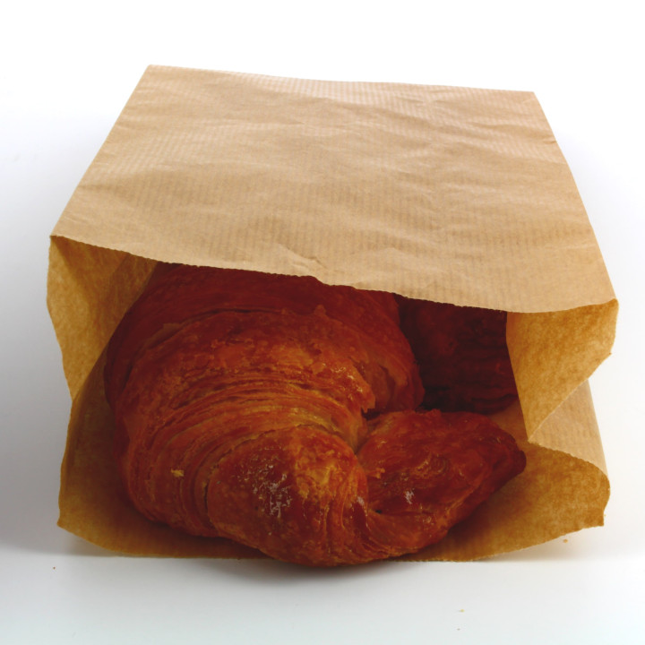 Paper Food Bag Kraft 14+7x24cm (1000 Units)