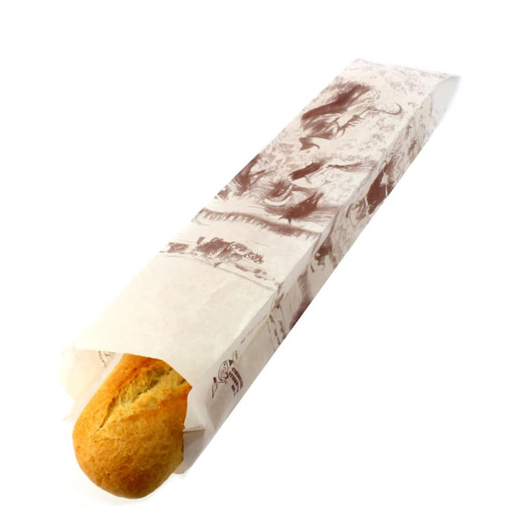 Paper Food Bag "Siega" 9+5x50cm (250 Units)  