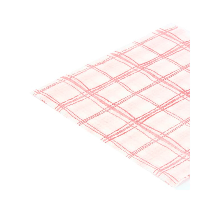 Paper Napkin Red Square 1 Layer 33x33 (80 Units)
