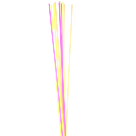 Plastic Straw Straight PS Ø0,8cm 70cm (2400 Units)