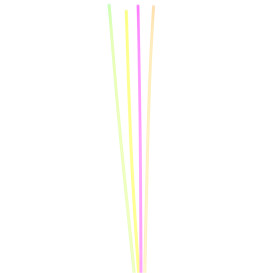 Plastic Straw Straight PS Ø0,8cm 70cm 