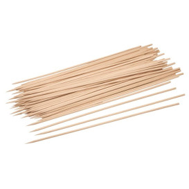 Birch Wood Skewers 25cm (100 Units)  